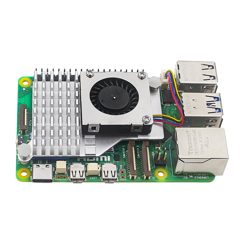 Raspberry Pi 5 Active Cooler P - مراجعة Raspberry Pi Water Cooling Kit وسعره