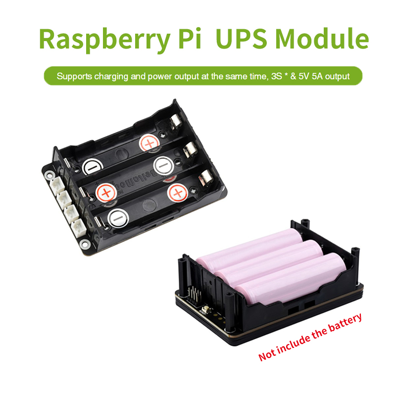 وحدة UPS لـ Raspberry Pi 5 تدع - مراجعة Raspberry Pi Uninterrupted Power Supply Ups 18650 وسعره